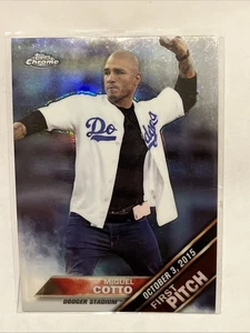 2016 Topps Chrome First Pitch Refractor Miguel Cotto #FPC-17 - Picture 1 of 2