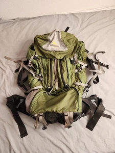 Gregory Whitney interner Rahmen Wanderrucksack Tasche grün Camping Outdoor EUC - Bild 1 von 12