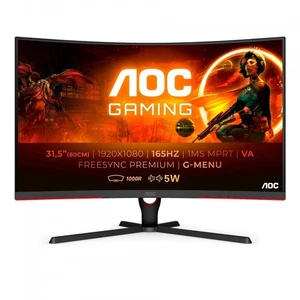 AOC C32G3AE/BK 31,5 Zoll Curved Gaming Monitor - Schwarz - Bild 1 von 3