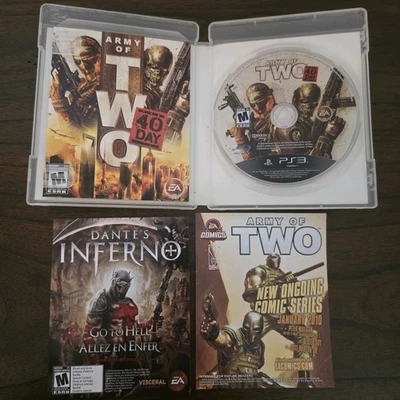 Army of Two: The 40th Day PlayStation 3 1st Edition Complete In Box w/ Extras - Image 1 of 4