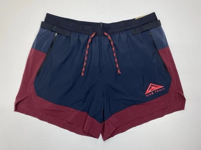 Nike Dri-FIT Trail Flex Stride 5” Red Black Running Shorts DN4480-638 Size L - Image 1 of 4