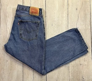 Levi’s 550 Denim Blue Jeans Relaxed Fit Größe 36x30 - Bild 1 von 9