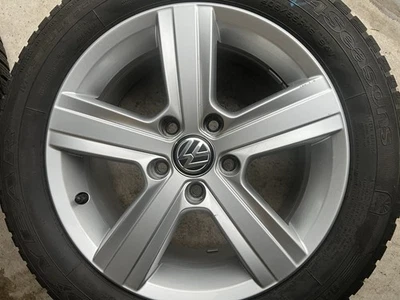 1 original VW Golf Alufelge 6,5x16 ET46 Dover 5G0601025BP A B N BB BN 205/55 16 - Bild 1 von 4