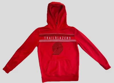 Sudadera con Capucha Portland Trail Blazers Para Hombre Grande Roja NBA Baloncesto UNK Foto 1 de 4