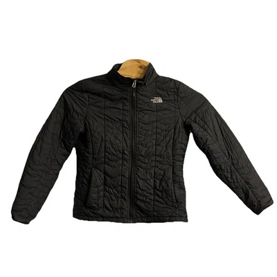 Chaqueta The North Face Mujer Grande Negra Acolchada Cremallera Completa Ligera Carcasa Interior Foto 1 de 4