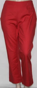 NEW Charter Club Plus 14W Slim It Up Slim Leg Pants MATTE CORAL - Picture 1 of 8