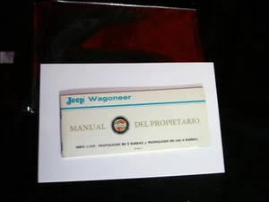 Rare - IN SPANISH 1956 - 57 - Jeep Wagoneer Manual - Picture 1 of 7