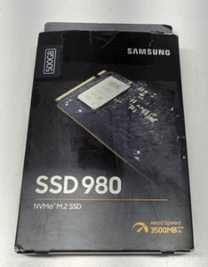 SAMSUNG 500GB 980 SSD NVMe M.2 2280 SOLID STATE DRIVE MZ-V8V500B/AM - Picture 1 of 3