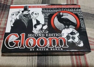 Gloom By Keith Baker Second Edition Card Game by Atlas Games** Near Complete** - Image 1 of 4