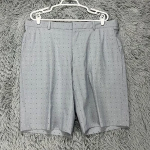 Walter Hagen Flatfront Shorts Herren 38 blau Sterne Streifen Golf Performance Freizeit - Bild 1 von 11