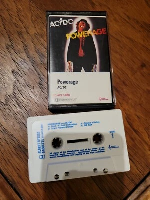 Rate AC/DC Powerage Australian Albert Cassette Tape TC APLP-030 - Image 1 of 4
