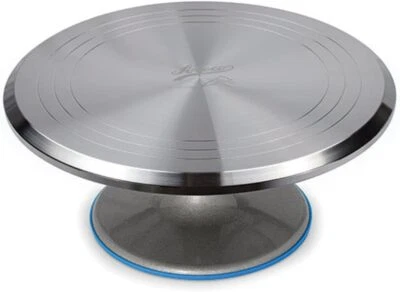 Ateco 615 12-Inch Round Aluminun Revolving Cake Decorating Stand - Image 1 of 4