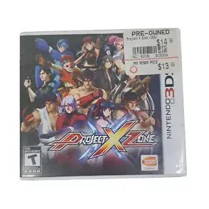 Project X Zone Nintendo 3DS CIB Complete W Manual Capcom Namco SEGA Crossover - Picture 1 of 6