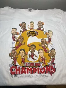 XL Vintage 1998 Chicago Bulls NBA Final 6 time Champion T-Shirt Jordan Rare Mint - Picture 1 of 7