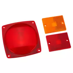 Kit de lentes de repuesto de luz trasera paquete de 3 - Imagen 1 de 9