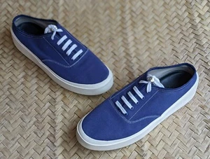Zapatilla deportiva FEAR OF GOD 101 de lona azul para hombre sin espalda talla 45 | 46 EU | 13 US | 12 UK - Imagen 1 de 12