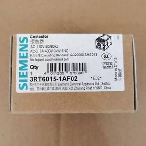 New In Box Siemens AC contactor 3RT6015-1AF02 7A AC110V 3RT60151AF02 - Picture 1 of 2