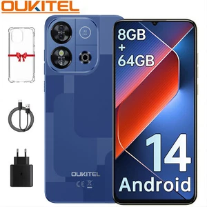 OUKITEL C57S Telefon komórkowy bez umowy 8GB + 64GB Android 14 Smartphone 4300mAh Dual SIM - Zdjęcie 1 z 16