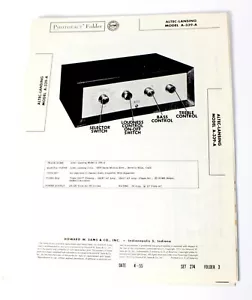 ALTEC-LANSING A-339-A SAMS PHOTOFACT - Bild 1 von 3