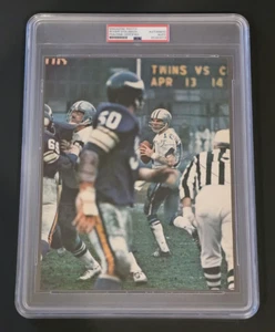 ROGER STAUBACH Signed Magazine Photo-HALL OF FAME-DALLAS COWBOYS-PSA - Picture 1 of 6