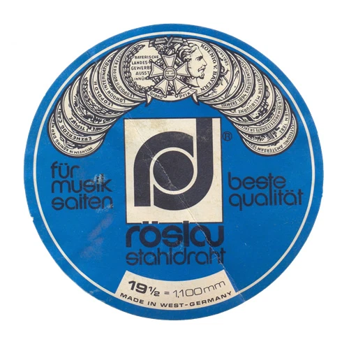 Corde à piano pour instruments ou ressorts. Fils d'acier 0,320 à 1,7 mm au mètre - Bild 1 von 1