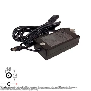 Power Adapter AC DC 6544P 14Vdc DC14V 14V 3.0A 3A Dell AD-4214N 1701/2 & 1900FP - Picture 1 of 3