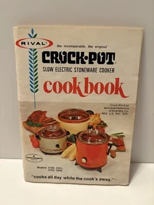 Vintage Rival Crock-Pot Cookbook for Model 3100, 3101, 3102, 3103, 3300 - Bild 1 von 4