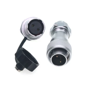 WF16 2-10Pin Waterproof Connector, Thread Nut Panel Mount IP67 Power Plugs WEIPU - Picture 1 of 17