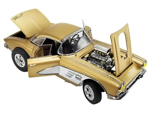 1961 Chevrolet Corvette Gasser Fugitive Vette 1/18 Diecast By Acme A1800932 - Picture 1 of 3