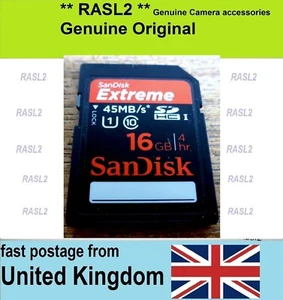 SanDisk Memory Card For Leica CL, TL, Q, X-U (TYPE 113),SL (Typ 601),S (TYP 007) - Picture 1 of 5