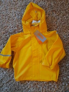 CareTec -Brands4kids - Baby Yellow Raincoat AGE 1 YEAR 80cm - Picture 1 of 5