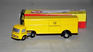 SCHUCO - AUTOARTICOLATO Deutsche Bundespost - scala 1/90 - scatola originale - Foto 1 di 11