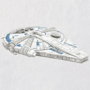 Hallmark Keepsake MILLENNIUM FALCON 2018 Ornament MAGIC Solo: A Star Wars Story - Bild 1 von 2
