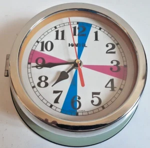 HAN LI 524 CHILD CLOCK OF SHIP WALL-MOUNTED CAPTAIN UTC MARINE RADIO ROOM - Picture 1 of 4
