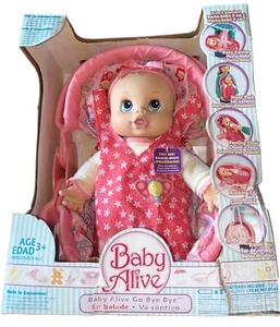 Vintage Baby Alive GO BYE BYE Blonde 2008 Hasbro New READ - Picture 1 of 16