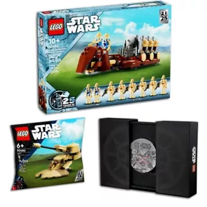 LEGO STARWARS 40686 Trade Federation troop carrier 30680 AAT 5008818 Battle Coin - Picture 1 of 1