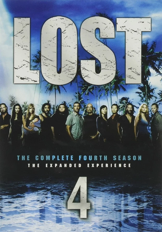 Lost Complete Fourth Season Series 4 TV Show DVD NEW Matthew Fox Josh Holloway - Image 1 of 1