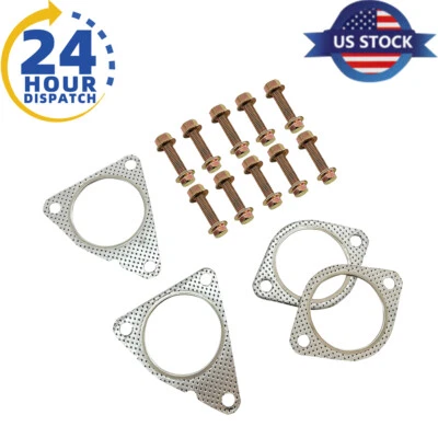 Kit de tuercas de pernos de junta de escape del motor HR para Infiniti Q50 tracción trasera 370z tracción trasera/AWD G37 EE. UU. Foto 1 de 4