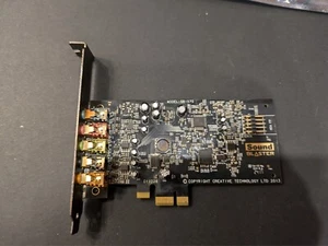 Creative Labs Sound Blaster Audigy Fx 5.1 PCIe-x1 Sound Card SB1570 High Bracket - Afbeelding 1 van 2