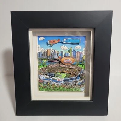 Charles Fazzino Superbowl XLI Mini 3d Art Print - Image 1 of 4