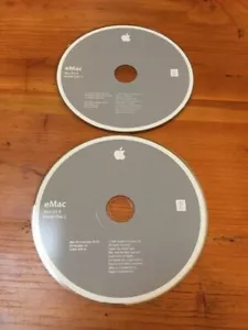 Mac Macintosh eMac OS 10.3 X Install Software Discs CDs 10.3.4 Panther 2003 - Picture 1 of 5