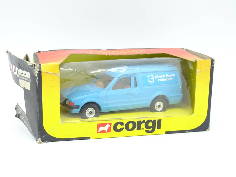 Corgi 1/36 - Ford Escort Furgone Chubb Home Protection - Immagine 1 di 1