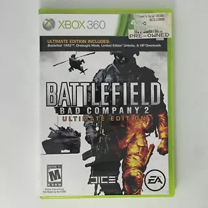 Battlefield: Bad Company 2 - Ultimate Edition (Microsoft Xbox 360) probado en caja original - Imagen 1 de 3
