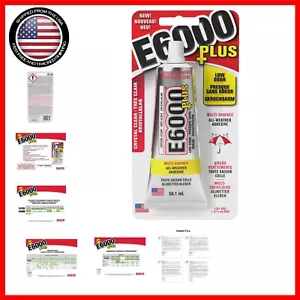 Low Odor Multi-Purpose Clear Glue: Ideal for Crafting with Wood, Glass, Fabric - Picture 1 of 9