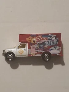 2012 MATCHBOX MBX SPONGEBOB SPONGE BOB SQUAREPANTS SQUARE PANTS MOVING TRUCK - Picture 1 of 5