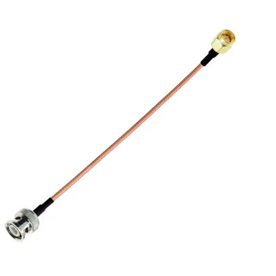 BNC Male to SMA Male 50Ohm RG316 RF Coax Jumper Coaxial Cable - Image 1 of 3