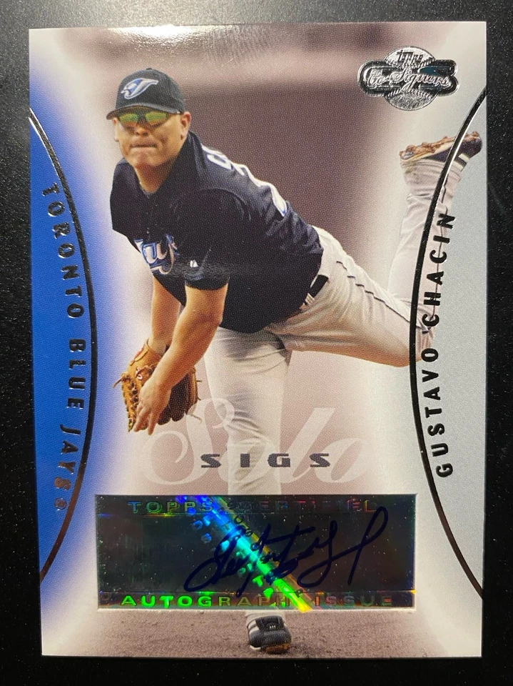 2006 Topps Co-Signers #115 Gustavo Chacin Auto Toronto Blue Jays 🔥 - Image 1 of 4