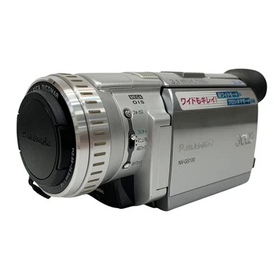 [ Excellent++++] Panasonic NV-GS100K-S Digital Video Camera Silver Japanese menu - Image 1 of 4