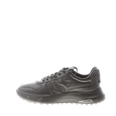 HOGAN Zapatos Hombre Hyperlight Zapatilla en Cuero Napa Negro Suave HXM5630EC0108Y0719 Foto 1 de 4