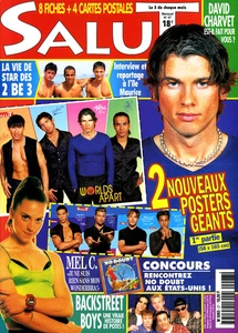 Magazine SALUT n°27, WORLDS APART, G.SQUAD, SPICE GIRLS,  2Be3, 3T, BSB, SASH! - Imagen 1 de 2